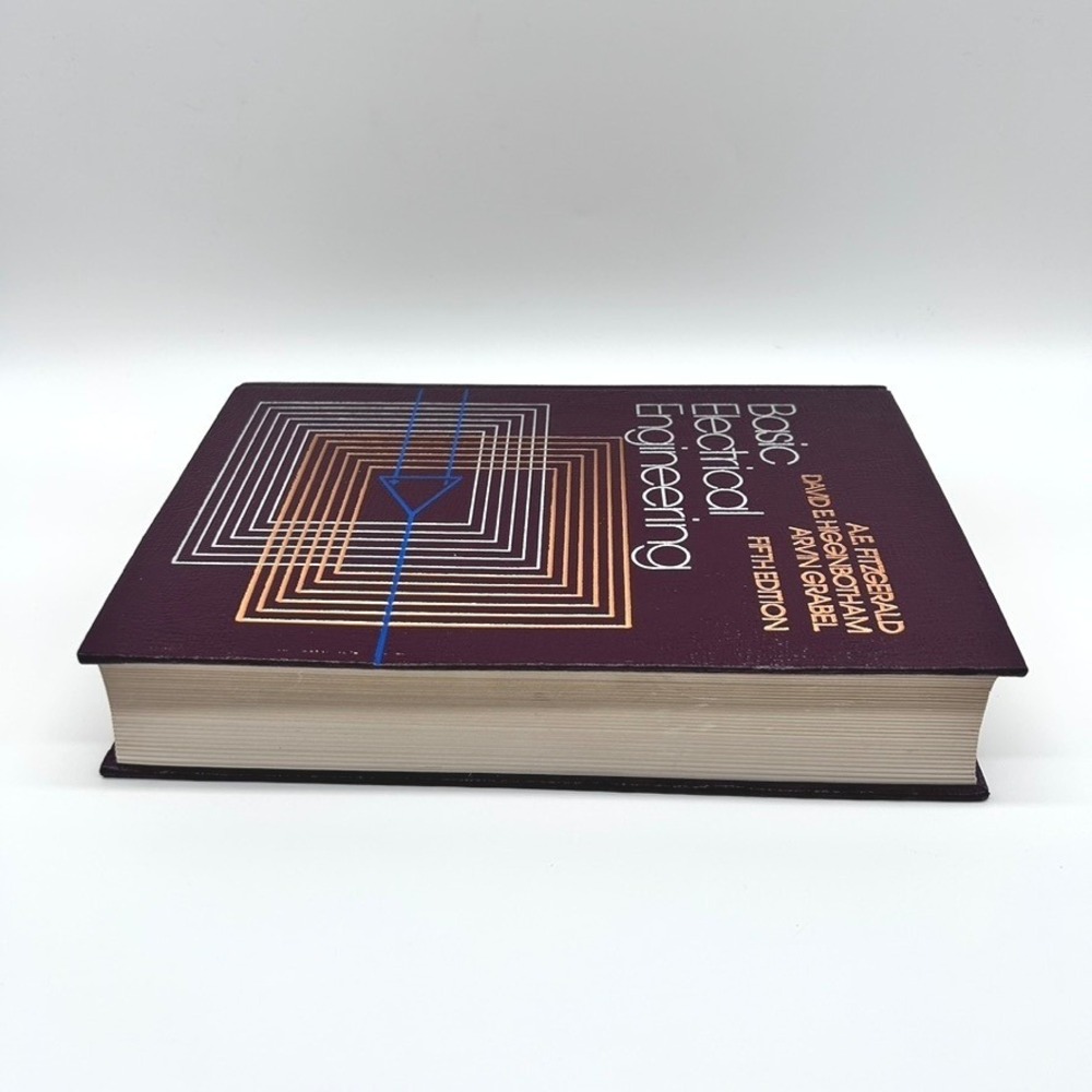 Basic Electrical Engineering Fitzgerald Higginbotham Grabel 5th Ed Hardcover - Picture 3 of 6